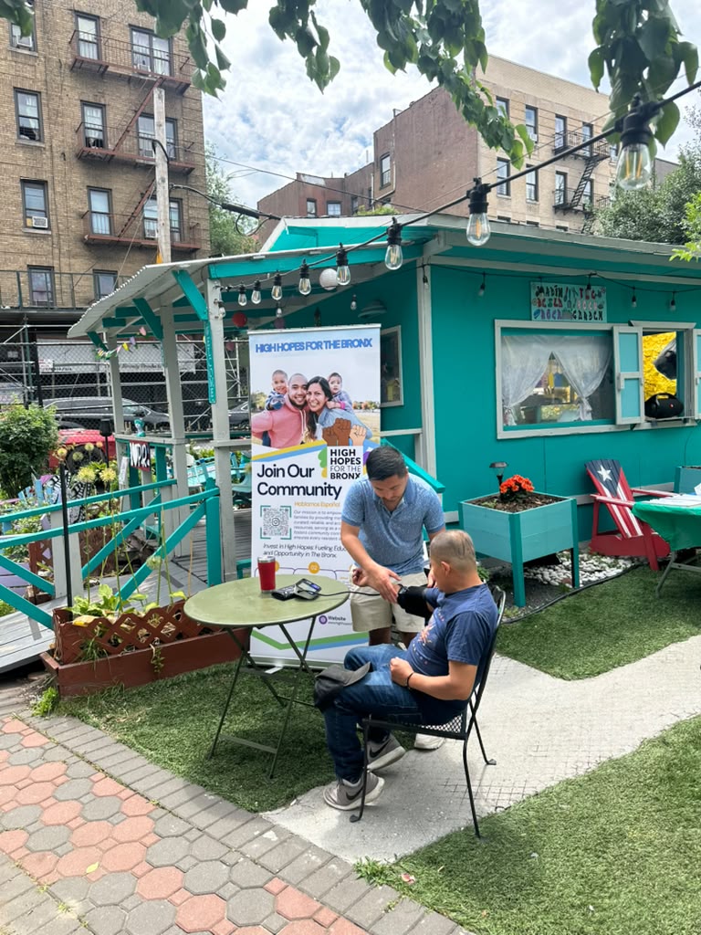 Community blood pressure awareness event in the Bronx